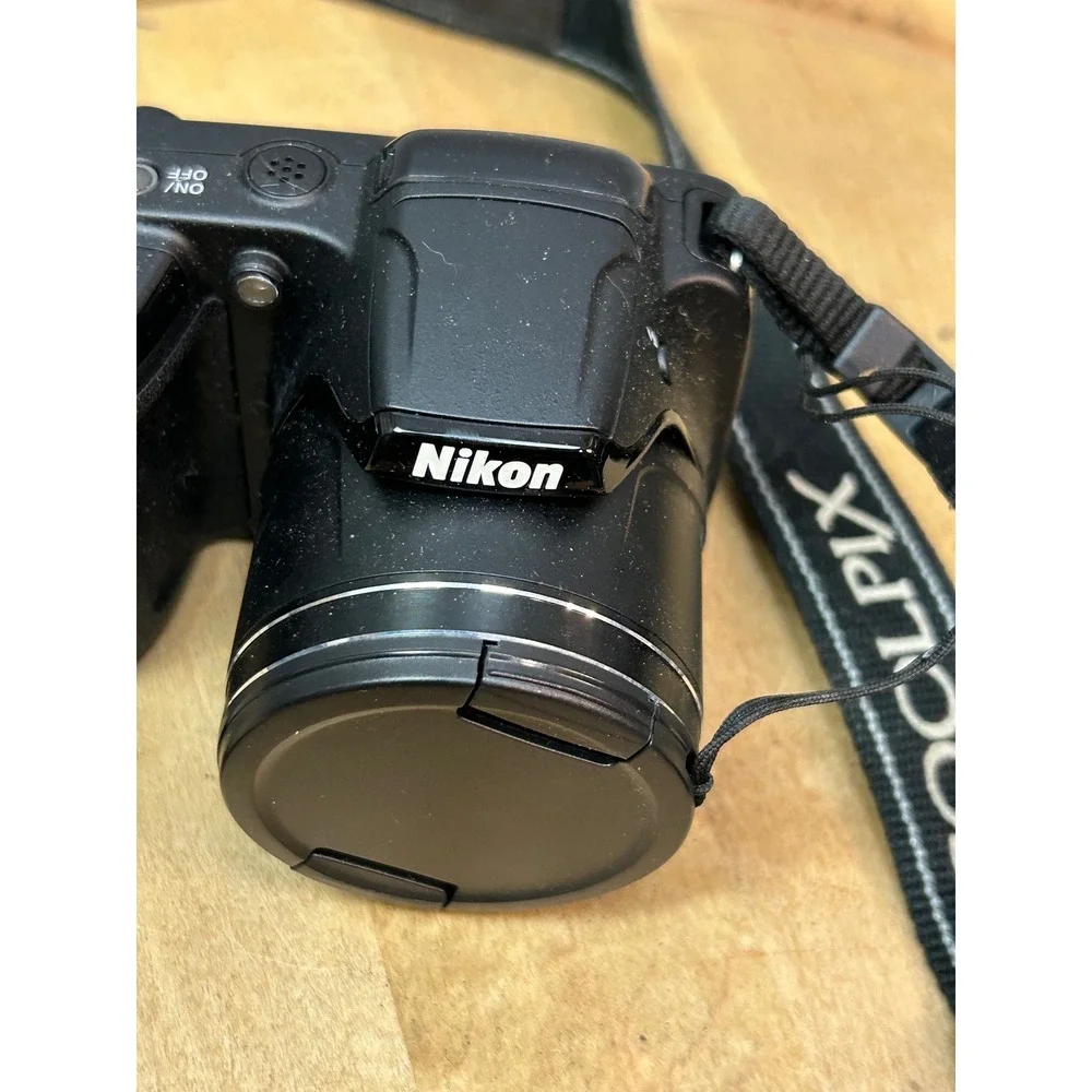 Nikon Digital Camera Unisex OS Black‎ Coolpix L330 20.2MP 26x Zoom Bridge Camera